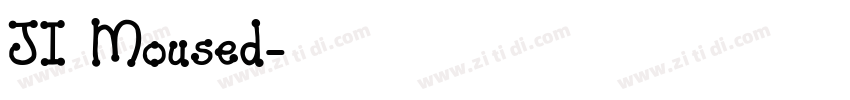 JI Moused字体转换